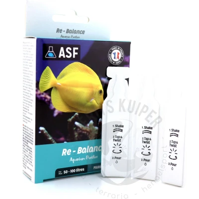 Afbeelding van As Re Balance Aquarium Purifier Zoutwater Bacterie Ampullen Zoutwateraquarium