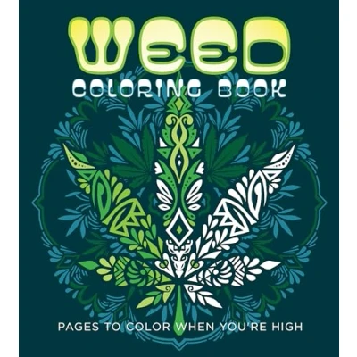 Afbeelding van Chartwell Coloring Books Weed Book