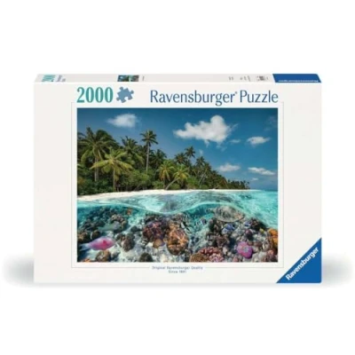 Afbeelding van Ravensburger 17441 Legpuzzel 2000 stuk(s) Een duik op de Malediven Puzzel