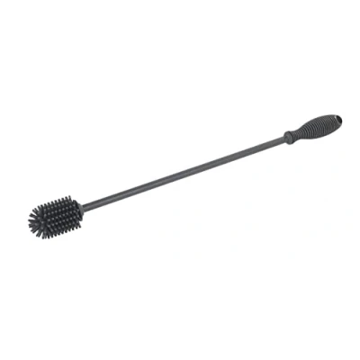 Afbeelding van Wenko 2285690siliconen flessenborstel, afwasborstel, extra lang, siliconen, 38 cm, antraciet