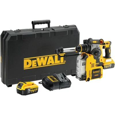 Afbeelding van DCH273P2T XJ Combihamer 2X5.0Ah + Stofafzuiging D25303DH Snelwisselh.
