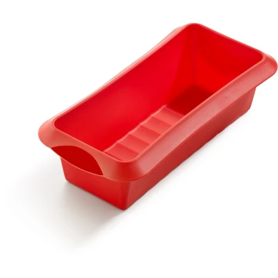 Afbeelding van Lékué Cakevorm Rechthoek 24 cm, Siliconen Red