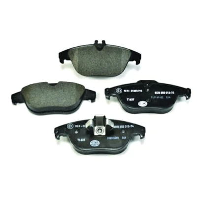 Afbeelding van HELLA 8DB 355 012 741 Remblokkenset Geschikt voor slijtage waarschuwingscontact MERCEDES BENZ: C Class Saloon, T modell, E Coupe