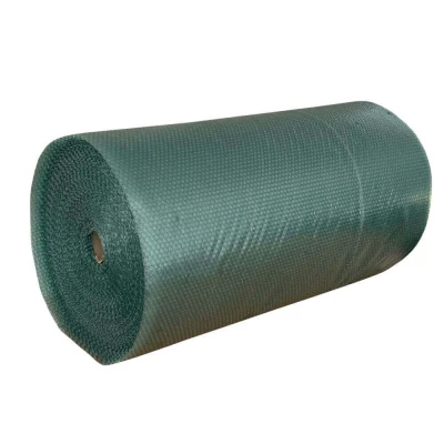 Afbeelding van Gerecyclede Luchtkussenfolie 100cm X 100mtr, 50my. 1 Rol Zeegroen (1 Rol)