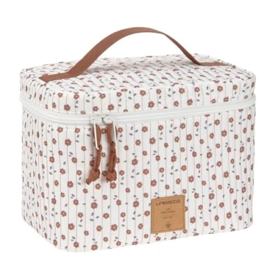 Image de LÄSSIG Bébé Organisateur pour la chambre d&#039;enfant à emporter/Casual Nursery Caddy To Go Flowers White
