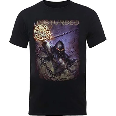 Afbeelding van Disturbed Vortex Colours Heren T shirt 2XL Zwart
