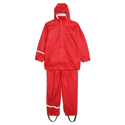 Afbeelding van CeLavi Regenpak kinderen Rood maat 100 (98 104cm)