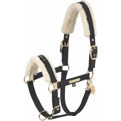Afbeelding van Eskadron Halster Heritage Faux Leather Zwart