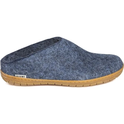 Afbeelding van Glerups Pantoffels, Maat: 39, Denim Wol