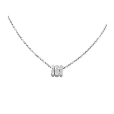 Afbeelding van Calvin Klein Brushed BOLT Ketting silvercoloured, Heren, Maat: One Size, Silver coloured