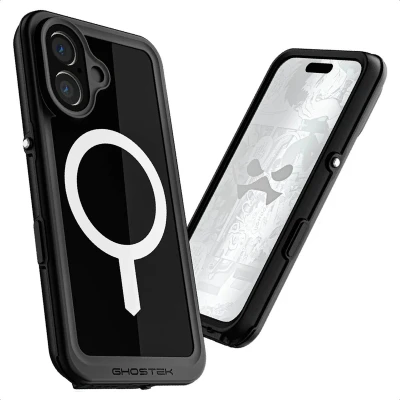 Afbeelding van Ghostek Nautical Slim Waterproof MagSafe Case Apple iPhone 16 Black