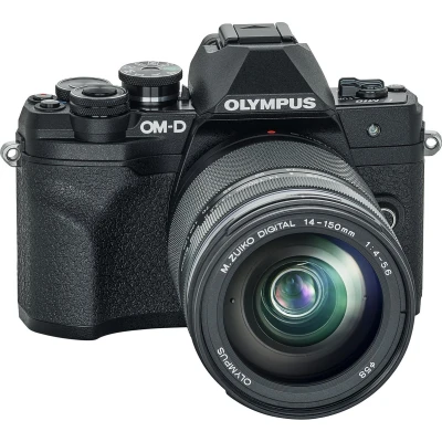 Afbeelding van Olympus OM D E‑M10 Mark IV Systeemcamera + ED 14 150mm EZ lens Zwart