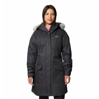 Afbeelding van Columbia Suttle Mountain™ Long Insulated Jacket Women&#039;s Outdoorjas BLACK Maat S