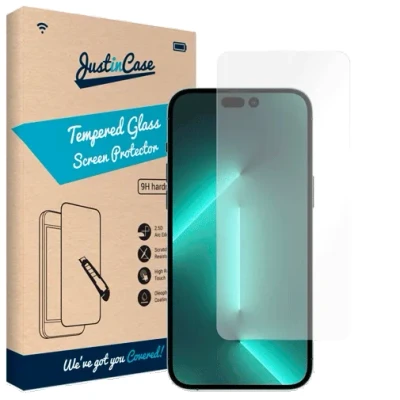 Afbeelding van Just in Case Gehard Glas Clear Screenprotector Apple iPhone 14 Pro Max