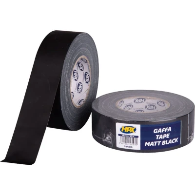 Afbeelding van Gaffer tape matzwart 48mm x50 m