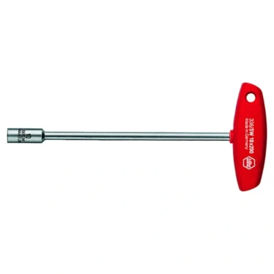 Afbeelding van Wiha 336 Dopschroevendraaier Werkplaats Sleutelbreedte: 7 mm Koplengte: 125