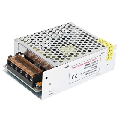 Afbeelding van Schakelvoeding, met aandrijfadapter lage rimpeling, led transformator, voor Cctv DC 5 V, industriële automatisering (S 60 (5 V/12 A/60 W) AC100 240 V)