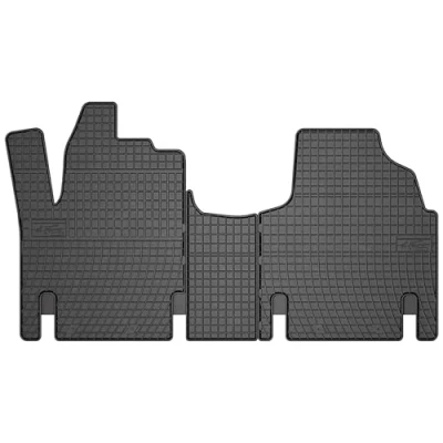 Afbeelding van M MOTOS Rubberen vloermatten voor Citroen Jumpy I 1994 2006 Verbeter je reiscomfort met de zwarte antislip mat auto&#039;s. Automat alle weersomstandigheden, bescherming tegen vuil