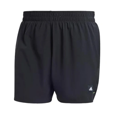 Afbeelding van adidas Sportswear Versatile Zwemshorts, Heren, Maat: Medium, Black/lucid lemon