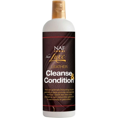 Afbeelding van NAF Sheer Luxe Leather Cleanse &amp; Condition 500ml