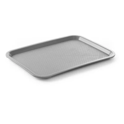 Afbeelding van Hendi Dienblad Rechthoek Lichtgrijs Kunststof Fastfood Horeca 305x415x(H)20mm