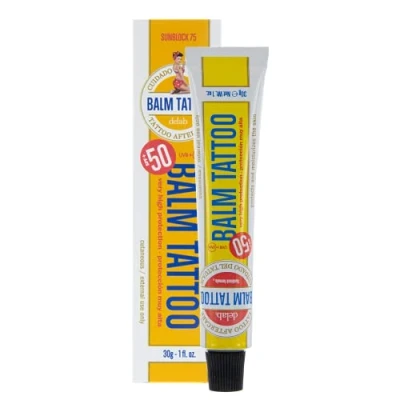 Afbeelding van Balm Tattoo Cream Aftercare Sun 50+ Nazorg Zalf
