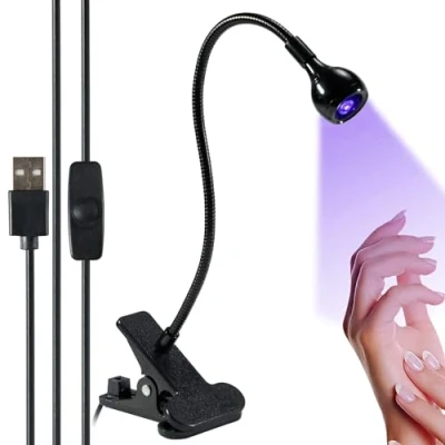 Afbeelding van Cheerhom 5 W uv lamp, nageldroger, Amerikaanse gelnagellak, professionele ledlamp, mini gelnagels.