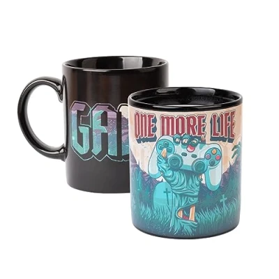 Afbeelding van Grupo Erik Zombie Thermoreactieve mok 350 ml keramische Koffie &amp; Thee Mok, Geek Cadeau idee, Verjaardag of Kerstmis