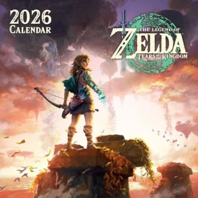 Afbeelding van THE LEGEND OF ZELDA 2026 SQUARE CALENDAR