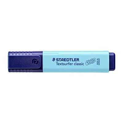 Afbeelding van Fluoriscerende Markeerstift Staedtler Textsurfer Classic Vintage Hemelsblauw (10 Stuks)
