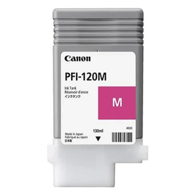 Image de Canon PFI 120 M 130 ml magenta original réservoir d&#039;encre pour imagePROGRAF GP 200 300 TM 205 305