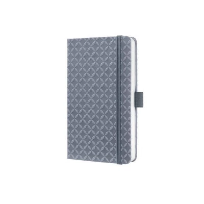 Afbeelding van Sigel Si Jn126 Notitieboek Jolie Flair A6 Hardcover Gelinieerd Gletsjer Grijs 174 Blz 80G