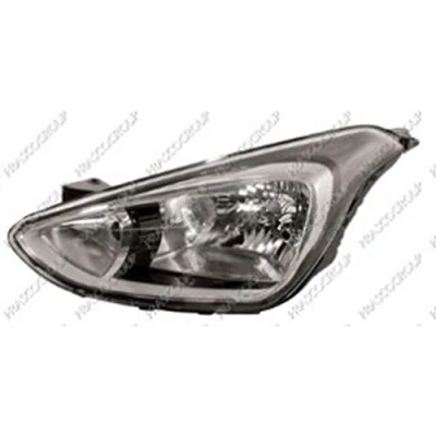 Afbeelding van PRASCO HN0044814 Koplampen Links H4 Met regelmotor voor LWR HYUNDAI: i10 II Hatchback