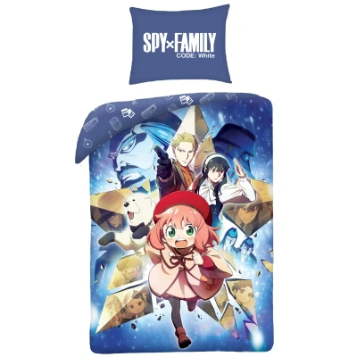 Afbeelding van Spy x Family dekbedovertrek 140x200cm Polyester