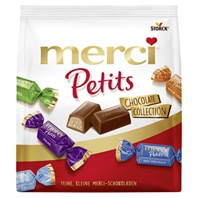Afbeelding van merci Petits Chocolate Collection, 1 x 200 g, chocolademix, niet gevuld en