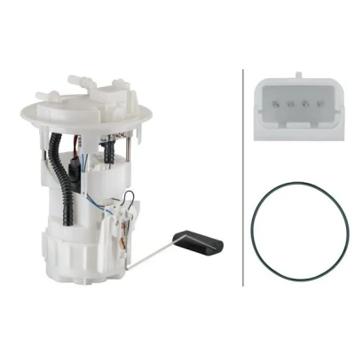Afbeelding van HELLA 8TF 358 106 911 Brandstoftoevoereenheid Met pakking, brandstoftoevoermodule Electrisch PEUGEOT: 2008 Estate