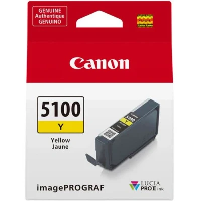 Afbeelding van Canon PFI 5100 Y inktcartridge 1 stuk(s) Origineel Geel