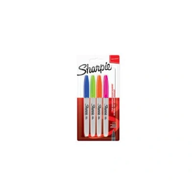 Image de Sharpie Marqueur permanent FINE &#039;Fun&#039;, blister de 4