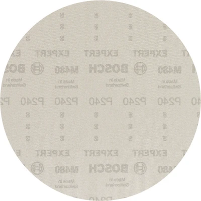 Image de BOSCH 2608900713 Filet de ponçage Expert M480 Best for Wood and Paint, diamètre 225 mm, grain 240 (25 pcs)