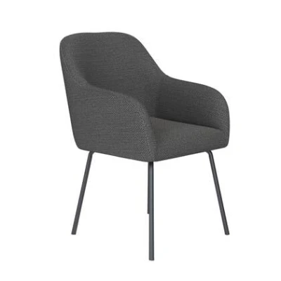 Afbeelding van Housecraft Living Otis Eetkamerstoel Metaal Grijs