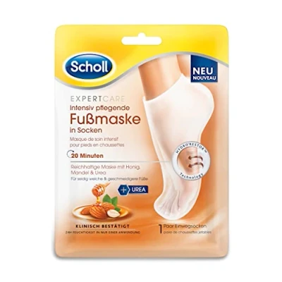 Afbeelding van Scholl Voetmaskersokken met honing Eeltsokken, amandel &amp; urea (1 paar)
