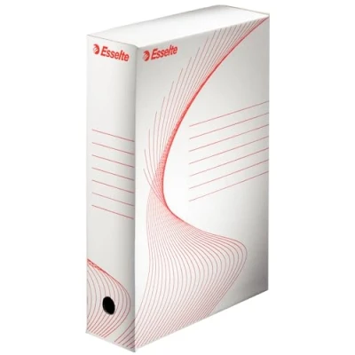 Afbeelding van Esselte Archiefdoos 80mm wit 25 stuks