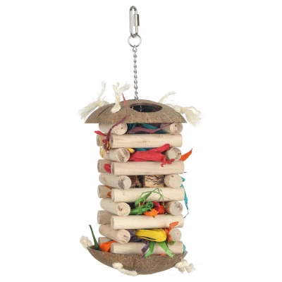 Afbeelding van Homestyle Vogelspeelgoed Stacker 11x33 cm