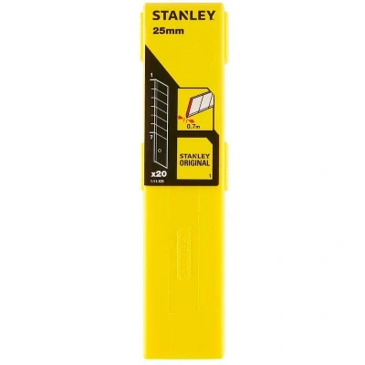 Afbeelding van 20 Stanley reserve afbreekmessen 25 mm