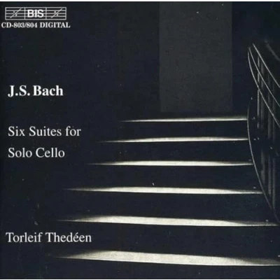 Afbeelding van Torleif Thedeen 6 Suites For Solo Cello, Bwv 1007 1 (2 CD)