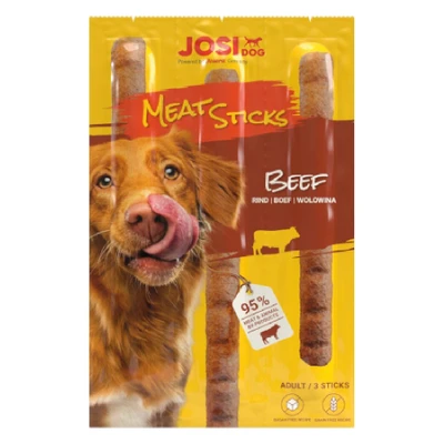 Afbeelding van 33g JosiDog Meat Sticks met rundvleessnacks voor honden