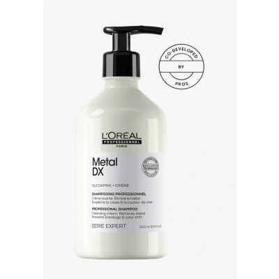 Afbeelding van L&#039;OREAL Professionnel Metal DX Cleansing Shampoo FOR Colored &amp; Damaged HAIR Shampoo, Dames, Maat: 300 ml,
