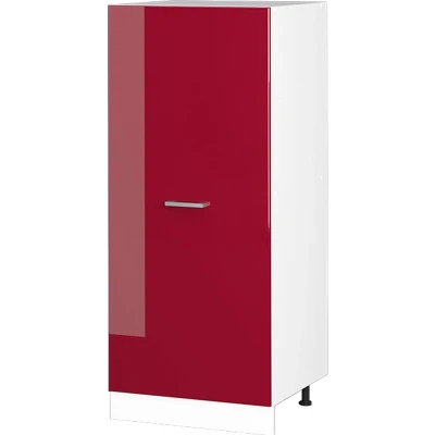 Afbeelding van Vicco Universele voorraadkast R Line, Bordeauxrode hoogglans/Wit, 60 cm met grote deur