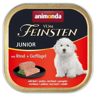 Afbeelding van Animonda Vom Feinsten Junior Rund/Gevogelte 22 x 150 gr
