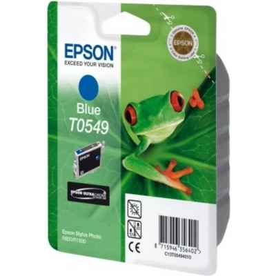 Afbeelding van Epson Inktcartridge T0549 blauw